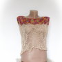 Sand orchids - bluza top vara plaja