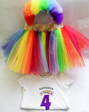 Set Costumas Rainbow dash