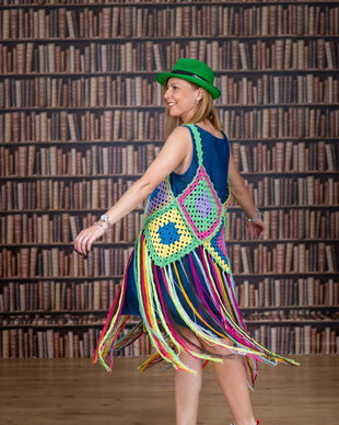 Sarafan colorat