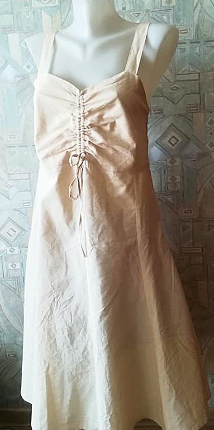 rochie de bumbac cu bretele , Visuel , 44