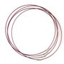 Baza pentru coliere, 43 cm, grena