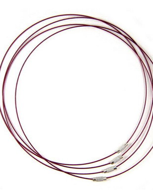 Baza pentru coliere, 43 cm, grena