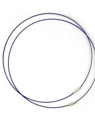 Baza pentru coliere, 43 cm, albastru inchis
