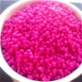 Margele nisip roz lucios inchis 4 mm 50 g.