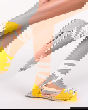 Espadrile Daly Galbene