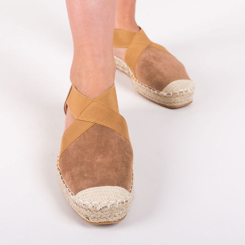 Espadrile Icra Camel