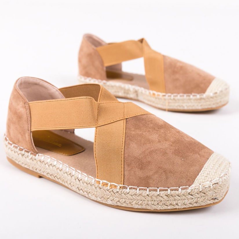 Espadrile Icra Camel