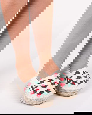 Espadrile Terry Bej