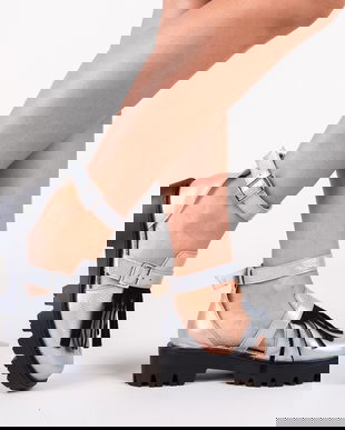 Pantofi Casual Kajah Argintii