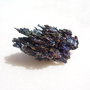 Cristal din carbura de siliciu 1 - Natural Colorful Mineralized Silicon Carbide Stone Ornaments Mineral Crystal - aprox 18x20x35 mm
