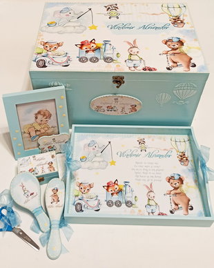 Tava personalizata mot, cu tema Animalute
