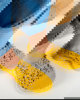 Pantofi Casual Brann Galbeni