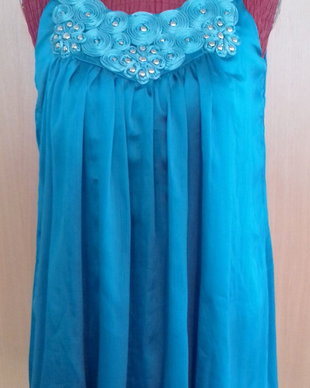 rochie turqoise