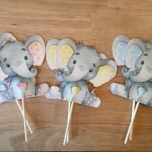 Props-uri pentru candy bar  elefantei