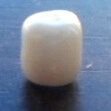 Margele nisip alb fildes 4 mm 100 g.