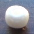 Margele nisip alb perlat 4 mm 100 g.