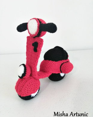 Scooter crosetat - Jucarie/Homedeco