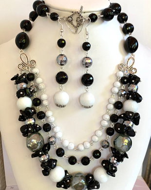 REZERVAT!!!-onix,agate,hematite,murano,zamac argintat