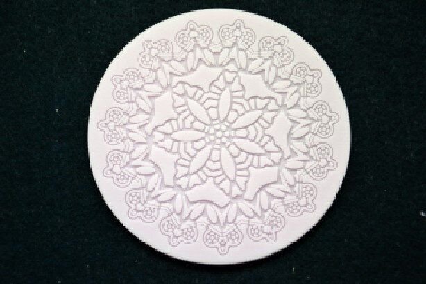 Matrita modelaj din silicon- mandala floral- 12cm- M90243