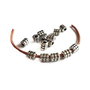 Margele metalice, distantiere tuburi 6x6mm  SALAK 668