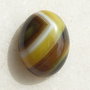 Cabochon agata dungata aprox 21x16x7 mm