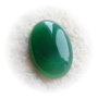 Cabochon 3 agata verde - degrade aprox 30x20x7 mm