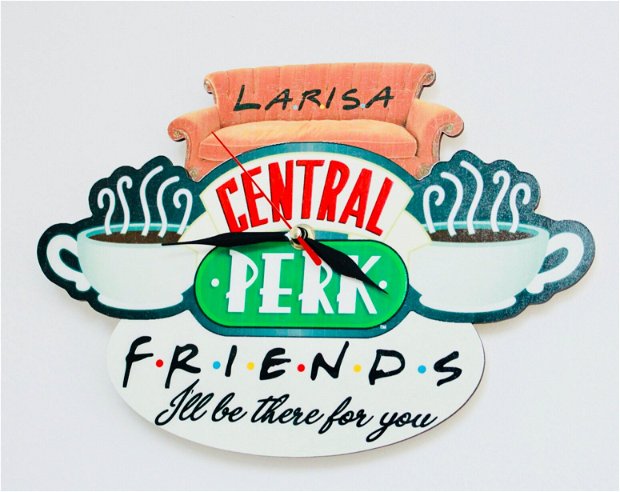 Ceas personalizat "Friends