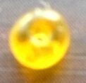 Margele nisip galben transparent 4 mm 100 g.