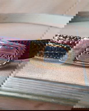 CUREA  PIERRE CARDIN ORIGINALA PIELE NATURALA LACUITA STAMP CROCO