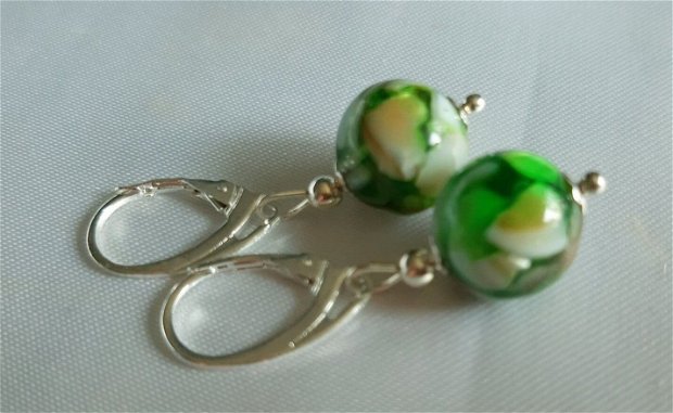 Green - mother of pearl, scoica, sidef,rasina