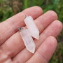 Set rose quartz