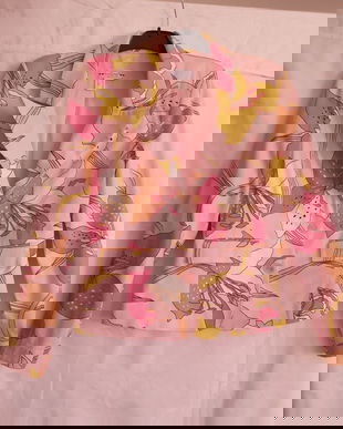 Sacou office , model floral.