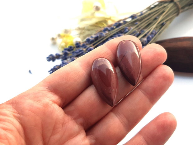 Cabochon mookaite