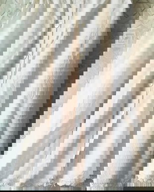 fusta bumbac cu dantela coltisori / jupa etno