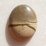Cabochon landscape jasper aprox 40x30x8.5 mm