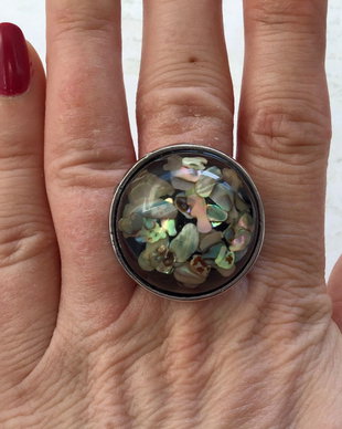 Inel Paua Shell