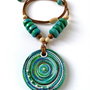 Pandantiv boho style turcoaz