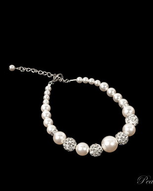 Bratara Crescendo perle si Shamballa