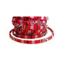 Snur plat bumbac, model tribal, latime 5mm (50cm)  KORT 023