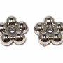Margele din acril, metalizate, 20x8 mm
