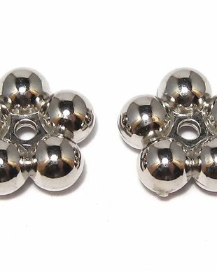 Margele din acril, metalizate, 20x8 mm
