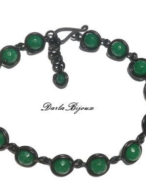 Set jad verde cu negru