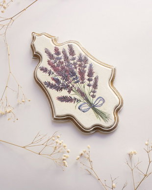 Decoratiune de perete cu Mana Fatimei si Lavanda