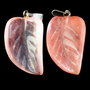 Frunze  cuart cherry sculptat