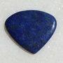 Cabochon 4  SUBTIRE / placuta din lapis lazuli aprox 2x23.5x26 mm