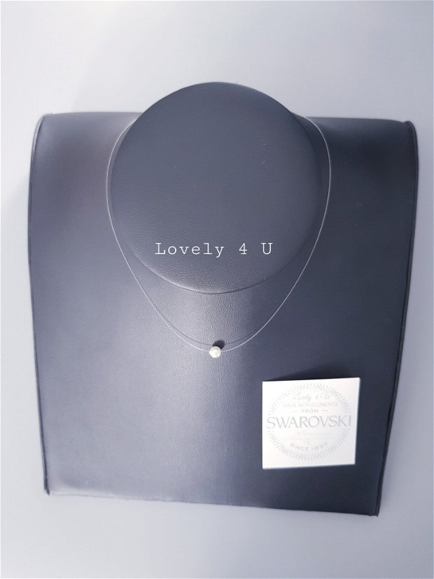 OFERTA 1+1GRATUIT - Colier transparent cu perla ivory Swarovski