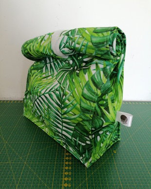 Lunchbag lavabil - gentuță pt prânz - Tropical