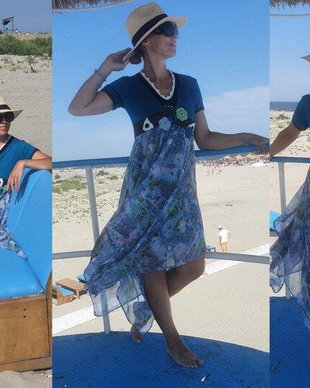 O rochie cu iz de mare