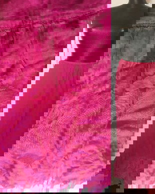 FUSTA AMPLA BUMBAC FUCSHIA