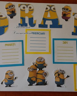 Orarul minionilor
